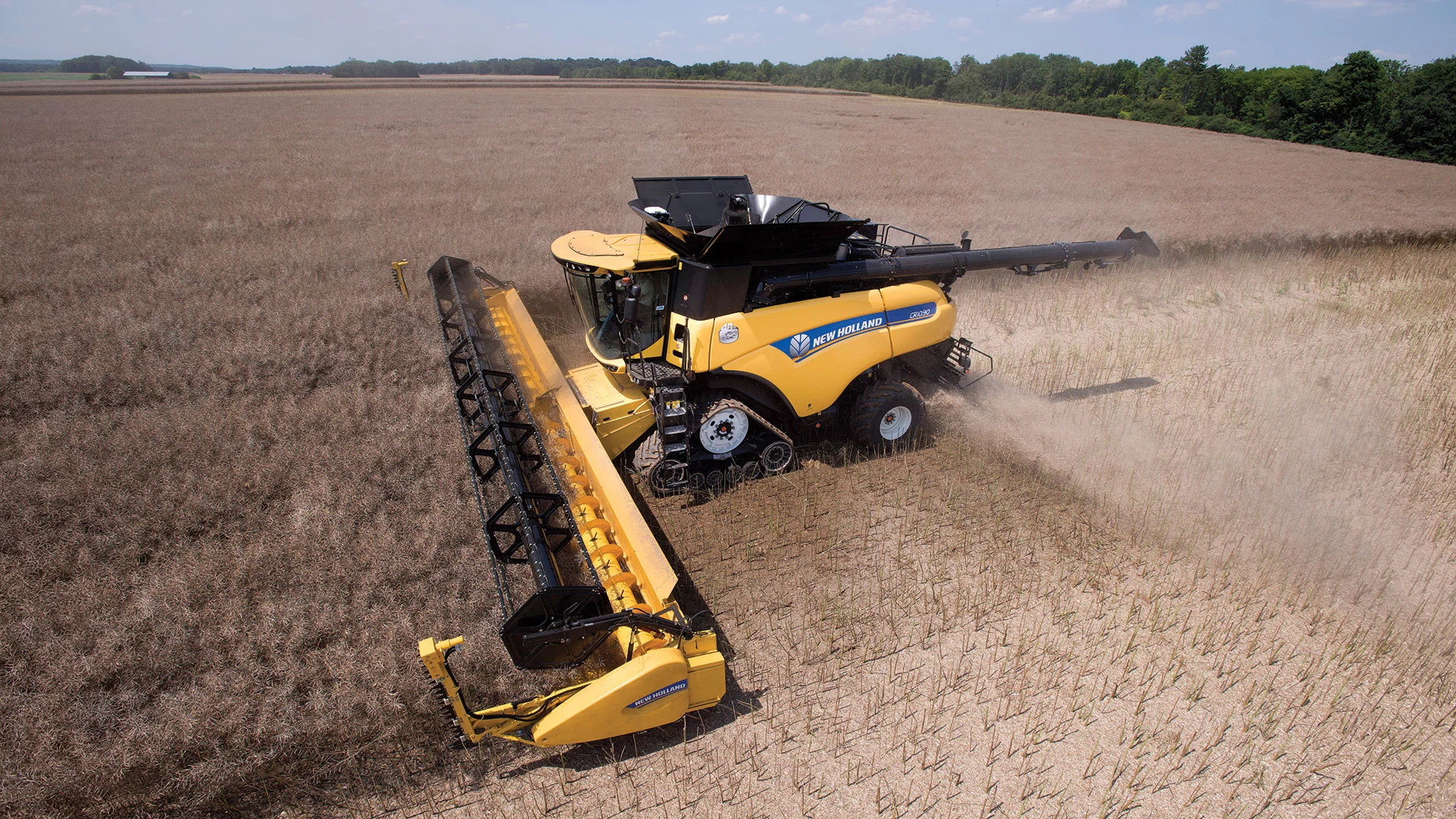 A CLEAN FIELD IS A NEW HOLLAND FIELD